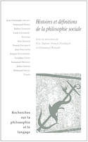 Histoires et définitions de la philosophie sociale